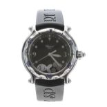 Chopard Happy Beach Floating Diamond stainless steel watch, reference no. 288347, serial no. 726xxx,