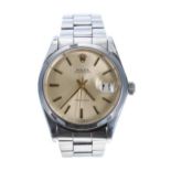 Rolex Oysterdate Precision stainless steel gentleman's wristwatch, reference no. 6694, serial no.