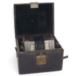 Fine modern English three row Anglo concertina by and labelled Colin Dipper, West End House,
