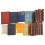 Ebenezer Prout - fourteen various volumes; also eight other various vintage books mainly relating to