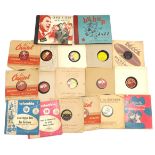 Rare collection of acetate long playing records (over twenty) - **Images of hand written lists