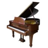 Steinway Model O grand piano, circa 1924, frame no. 220328, eighty-eight note - 7.25 octaves, with