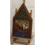 Susie Gradwell (20th/21st century) - 'Galleon, after 14th century Italian Shrine to St. Simeon',