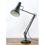 Vintage Herbert Terry & Sons Ltd. anglepoise type desk lamp, black