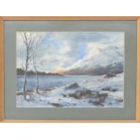 Richard Alred (20th century) - 'Loch Clair, Torridon', signed also inscribed on the artist's