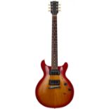 1997 Gibson Les Paul Studio Double Cut electric guitar, made in USA, ser. no. 9xxxxxx6; Body: cherry