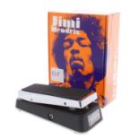 Gary Moore - Dunlop Cry Baby JH-1B Jimi Hendrix signature wah pedal, ser. no. AA90L949, boxed with