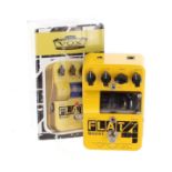 Vox Flat 4 boost guitar pedal, boxed