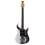 Burns The Marvin 1964 electric guitar; Body: white finish; Neck: maple; Fretboard: rosewood;