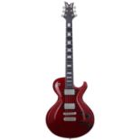 2008 Dean Custom Shop USA Soltero electric guitar, made in USA, ser. no. 08xxxx5; Body: trans red