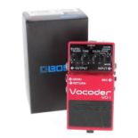 Boss VO-1 Vocoder guitar pedal, boxed