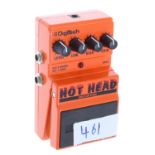 Gary Moore - DigiTech Hot Head distortion guitar pedal, made in China, ser. no. DHHV00002636 *This