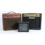 Marshall G30R CD guitar amplifier; together with a Roland Micro Cube and a Standard Lead 20 (3)