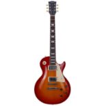 2004 Tokai Love Rock electric guitar, made in Japan, ser. no. 04xxxx6; Body: cherry sunburst
