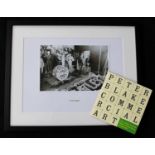 Sir Peter Blake - autographed postcard of the artwork 'The Meeting', obtained by the vendor in