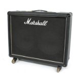 1979 Marshall JMP 2104 2x12 guitar amplifier, made in England, ser. no. 06643L, with dust cover