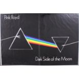 Pink Floyd - a large 'Dark Side of the Moon' subway poster, 41" x 61"