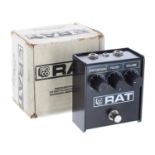 Gary Moore - Pro Co Rat Mark 1 guitar pedal, made in USA, sr. no. RT-046221, boxed *This lot is