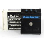 1995 Marshall BluesBreaker guitar pedal, ser. no. 958515715, boxed