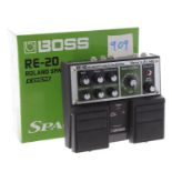 Gary Moore - Boss RE-20 Roland Space Echo RE-201 guitar pedal, made in Taiwan, ser. no. ZW14004,