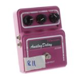Gary Moore - Maxon AD999 analogue delay guitar pedal, made in Japan, ser. no. 056AN074, with