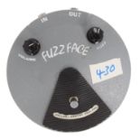 Gary Moore - 1980s Crest Audio Dallas Arbiter reissue Fuzz Face guitar pedal  *This lot is subject