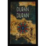 Duran Duran - autographed 1983-1984 world tour programme