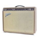 1962 Fender Super-Amp guitar amplifier, made in USA, chassis no. 58044, tube chart code RB (in