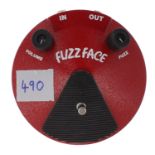 Gary Moore - Dunlop Fuzz Face reissue guitar pedal, ser. no. AA51D595 *Bought for the 2007 'Blues