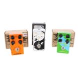 Joyo JiBin Signature Tai Chi overdrive guitar pedal, boxed; together with a Caline Highwayman and