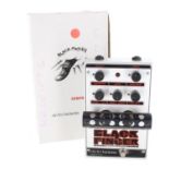 Electro-Harmonix Black Finger compressor guitar pedal, boxed with PSU