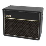 Late 1970s Vox Foundation Bass FB212 twin speaker guitar amplifier extension speaker cabinet