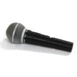 Shure SM58 Dynamic microphone (grille head misshapen)
