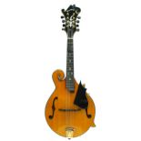 Countryman Pro F Style mandolin, within a fitted Gator hard case