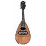 Good Neapolitan mandolin by and labelled.. Vinaccia, Fabbricant di Strumenti Armonici di S.N.LA