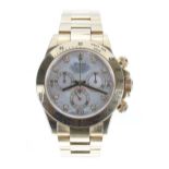 Rolex Oyster Perpetual Cosmograph Daytona 18ct gentleman's wristwatch, reference no. 116528,
