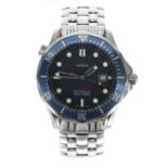 Omega Seamaster Professional 300m/1000ft stainless steel gentleman's wristwatch, reference no.
