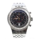 Breitling Montbrillant Legende automatic chronograph stainless steel gentleman's wristwatch,