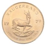 Full 1979 Krugerrand coin, 34gm