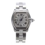 Cartier Roadster automatic stainless steel gentleman's wristwatch, reference no. 2510, serial no.