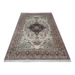 Super-Keshan Persian pattern wool carpet, 12' x 9' approx