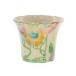 Clarice Cliff 'Viscaria' small beaker, 2.5" high