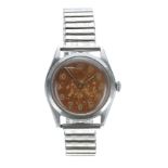 Rolex Oyster Air-King Precision 'Tropical Dial' stainless steel gentleman's wristwatch, reference