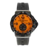 Tag Heuer Formula 1 stainless steel gentleman's wristwatch, reference no. WAH1012, serial no.