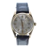 Rolex Oyster Perpetual Date 9ct gentleman's wristwatch, reference no. 1500, serial no. 1084xxx,