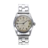 Rolex Oyster Speedking Precision mid-size stainless steel gentleman's wristwatch, reference no.