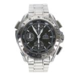 Omega Speedmaster Rattrapante Chronograph Chronometer automatic stainless steel gentleman's