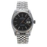 Rolex Oyster Perpetual Datejust stainless steel gentleman's wristwatch, reference no. 16030,