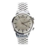 Jaeger-LeCoultre Memovox alarm 'oversize' automatic stainless steel gentleman's wristwatch,