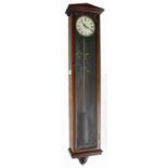 Good Synchronome electric master clock, the 6.5" cream dial signed Synchronome Electric, Lancaster